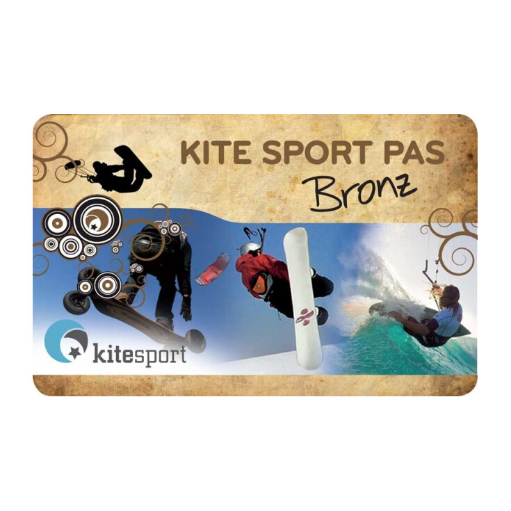 Bronzový Kitesport Pas